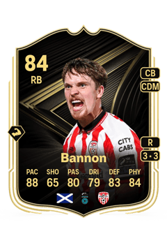 Alex Bannon 84 EA FC