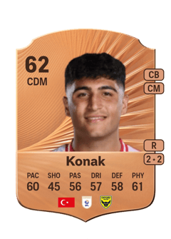 Yunus Emre Konak 62 EA FC