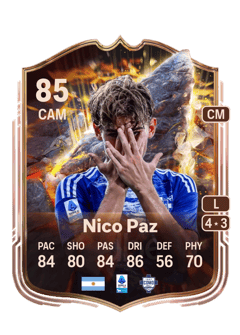 Nico Paz 85 EA FC
