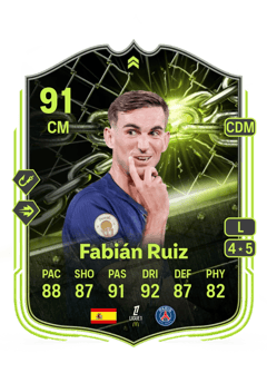 Fabián Ruiz 91 EA FC
