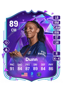 Crystal Dunn 89 EA FC