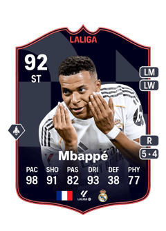 Kylian Mbappé 92 EA FC