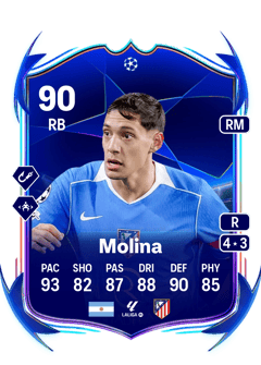 Nahuel Molina 91 EA FC