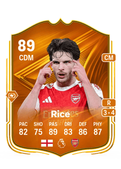 Declan Rice 89 EA FC