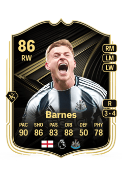 Harvey Barnes 86 EA FC