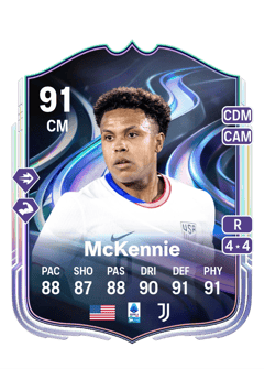 Weston McKennie 92 EA FC