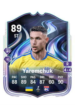 Roman Yaremchuk 89 EA FC