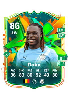 Jérémy Doku 86 EA FC
