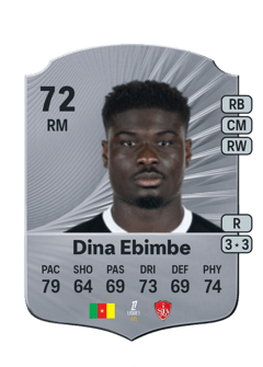 Junior Dina Ebimbe 72 EA FC