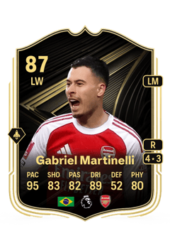 Gabriel Martinelli 87 EA FC