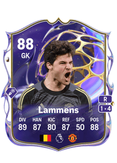 Senne Lammens 88 EA FC