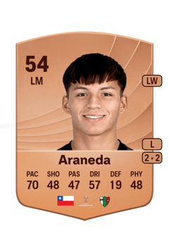 Benjamín Araneda 54 EA FC