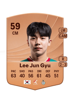 Lee Jun Gyu 59 EA FC