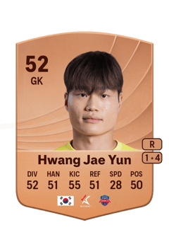 Hwang Jae Yun 52 EA FC