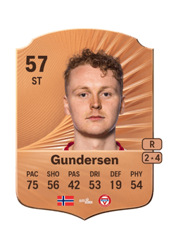 Andreas Hegdahl Gundersen 57 EA FC