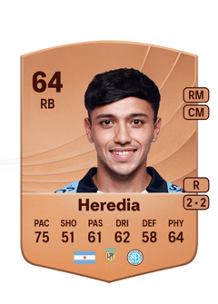 Gerónimo Heredia 64 EA FC