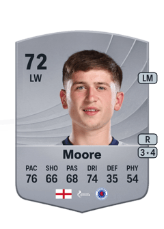 Mikey Moore 72 EA FC