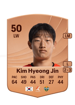 Kim Hyeong Jin 50 EA FC
