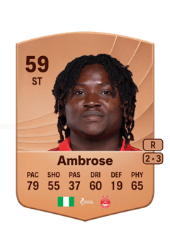 Peter Ambrose 59 EA FC