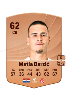 Matia Barzić 62 EA FC