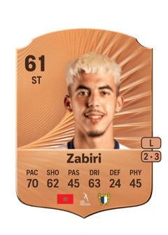 Yassir Zabiri 61 EA FC