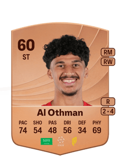 Abdulaziz Al Othman 60 EA FC