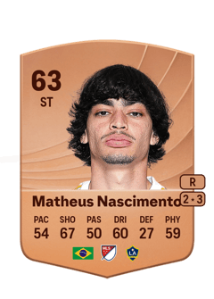 Matheus Nascimento 63 EA FC