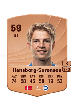 Elias Hansborg-Sørensen 59 EA FC