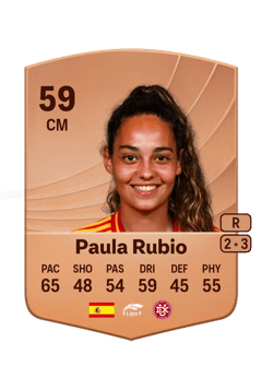 Paula Rubio 59 EA FC