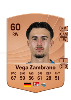 Joel Vega Zambrano 60 EA FC