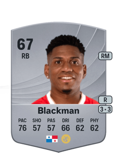 César Blackman 67 EA FC
