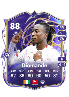Yan Diomande 88 EA FC