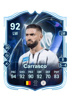 Yannick Carrasco 92 EA FC