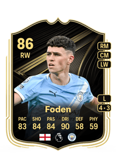Phil Foden 86 EA FC