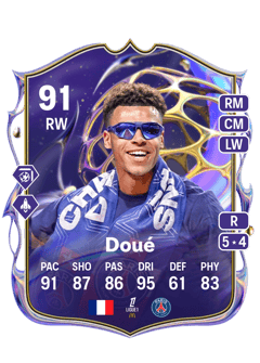 Désiré Doué 91 EA FC