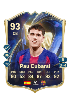Pau Cubarsí 93 EA FC