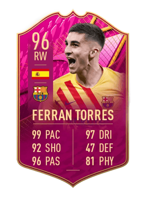 Ferran Torres - 96 - FUTTIES