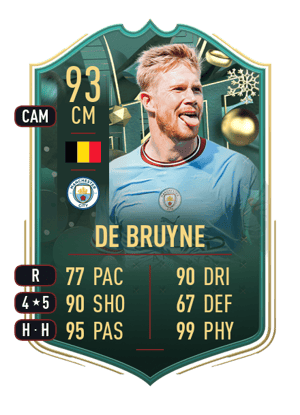 De Bruyne - 93 - WINTER WILDCARDS