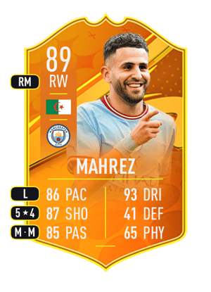 Mahrez - 89 - Domestic Man of the Match