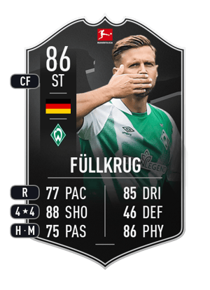 Füllkrug - 86 - POTM Bundesliga