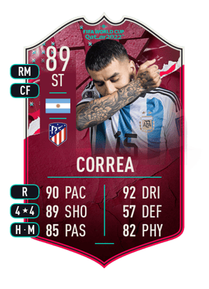 Correa - 89 - World Cup Showdown Plus