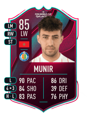Munir - 85 - World Cup Star