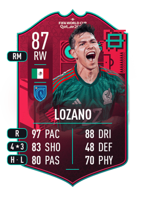 Lozano - 87 - FIFA WC Path To Glory
