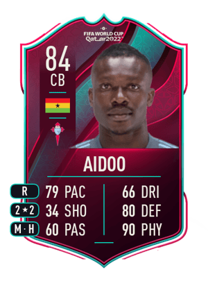 Aidoo - 84 - World Cup Star