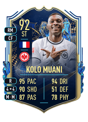 Kolo Muani - 92 - Team of the Season