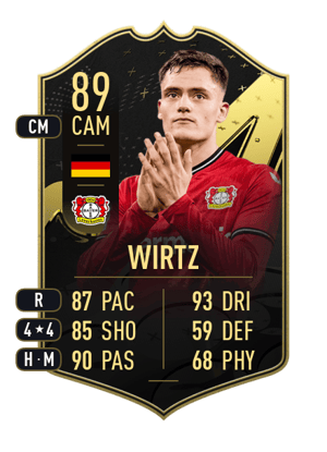 Wirtz - 89 - Team of the Week