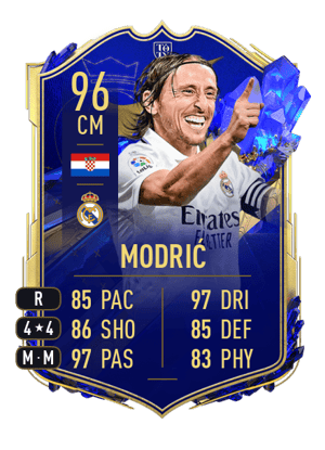 Modrić - 96 - Team of the Year
