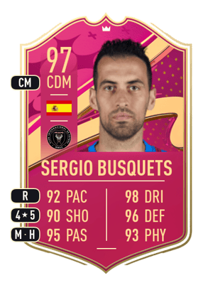 Sergio Busquets - 97 - Premium FUTTIES