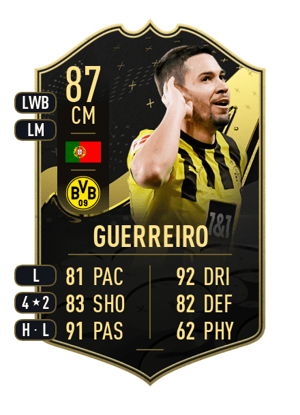 Guerreiro - 87 - Team of the Week