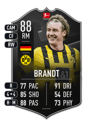 Brandt - 88 - POTM Bundesliga